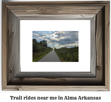 trail rides near me in Alma, Arkansas